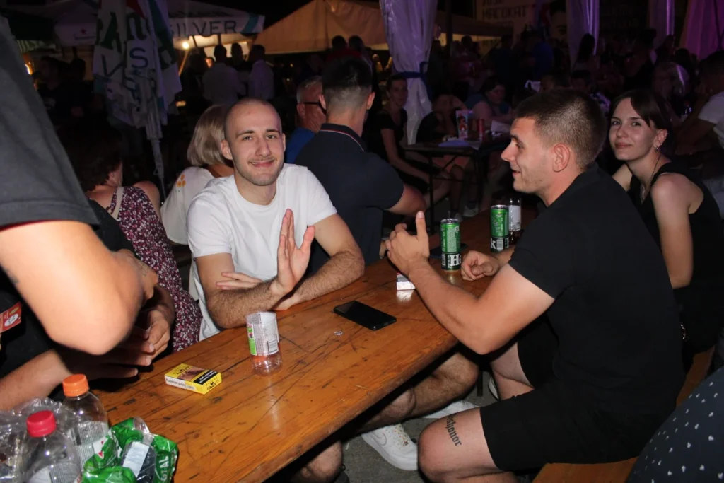 Večernja zabava u šatoru — 45. Žetvene svečanosti u Cerni, 19.07.2024.