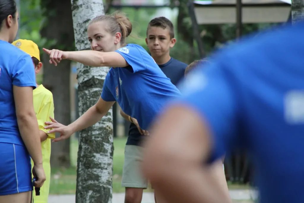 Dječje igre u parku — 45. Žetvene svečanosti u Cerni, 20.07.2024.