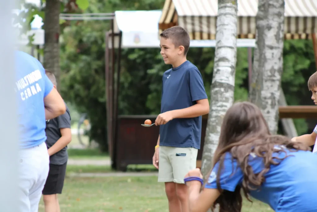 Dječje igre u parku — 45. Žetvene svečanosti u Cerni, 20.07.2024.